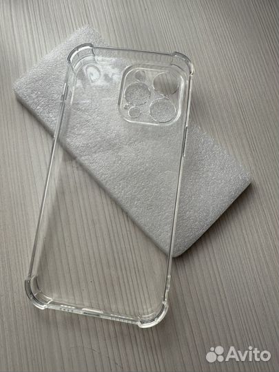 Чехол на iPhone 14 pro max прозрачный
