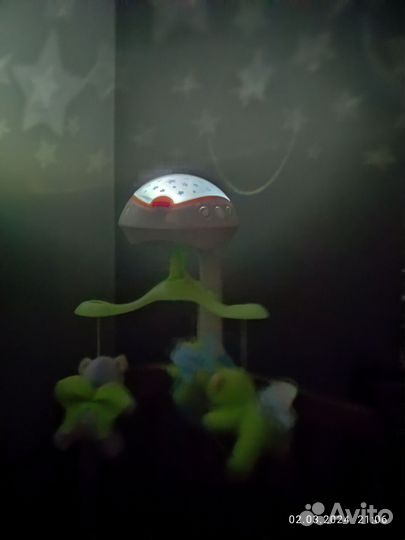 Музыкальный мобиль на кроватку Fisher Price