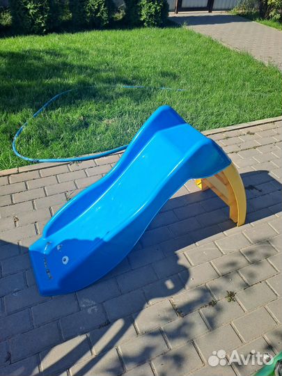 Детская горка пластиковая