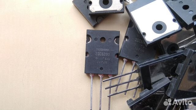 Транзистор 2SC5200 купить в Махнево | Электроника | Авито