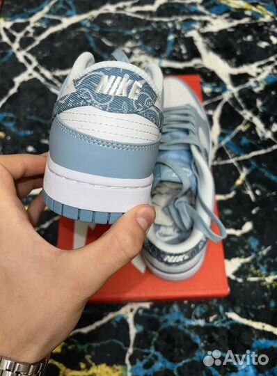 Кроссовки Nike Dunk Low Blue Paisley