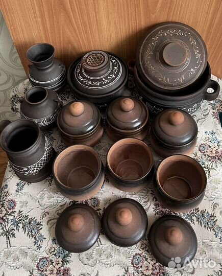 Куракинская керамика. Горшки для запекания, эко