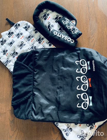 Накидка на ноги в коляске cosatto