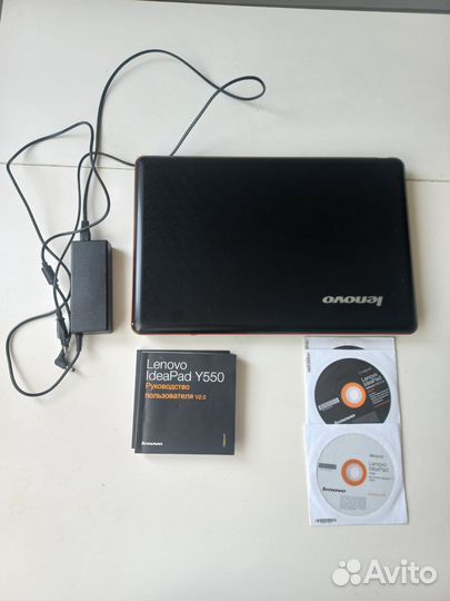 Ноутбук lenovo ideapad Y550