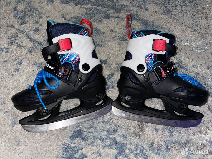 Коньки детские раздвижные 27-30