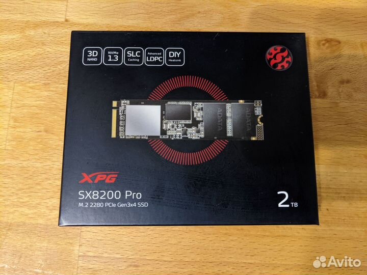 SSD диск 2 tb, M.2 A-Data XPG SX8200 Pro