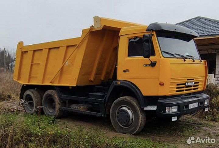 Услуги самосвала Камаз 65115 (12 кубов)