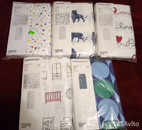 Новое постельное белье икеа