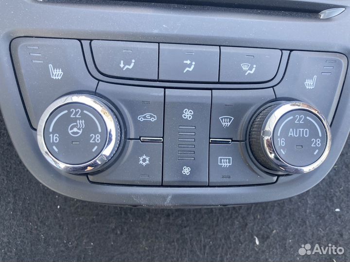 Блок управления климатом opel mokka