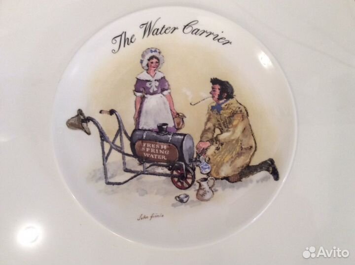 Настенная тарелка John Finnie в отличном состоянии