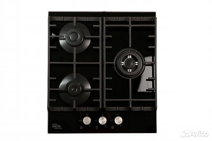 Газовая варочная поверхность Oasis P-3GBT (B)