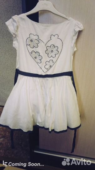 Платье для девочки 4-5 лет