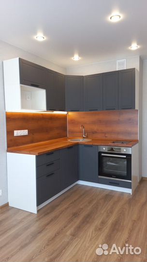 Новый проект модульной кухни Глетчер 1800*1600 мм