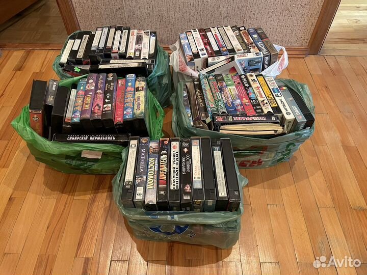 Видеокассеты vhs