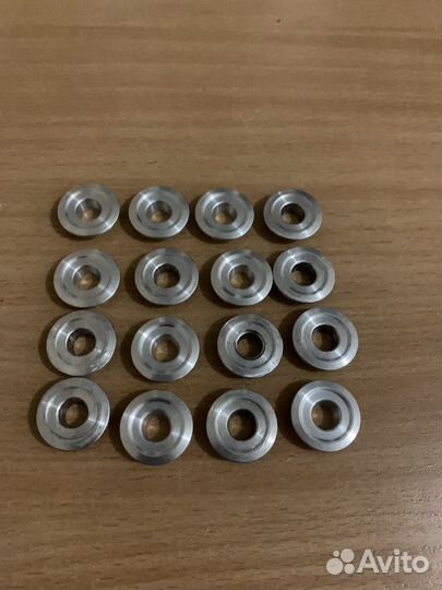 Облегченные тареклки клапанов ваз 16кл