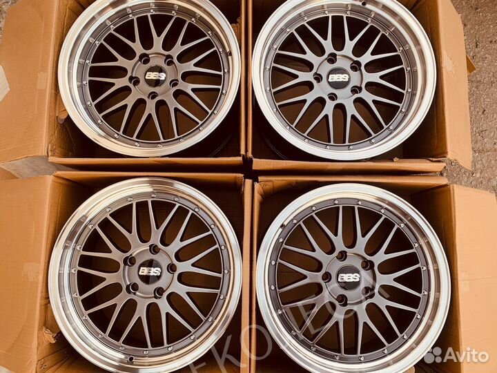 Bbs lm r18 bmw 5-120 разноширокие диски