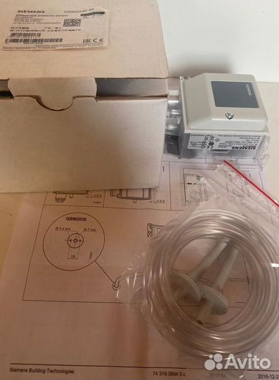 Датчик Siemens QBM2030-30 S55720-S246
