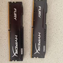 Оперативная память ddr4 hyperx fury 16gb