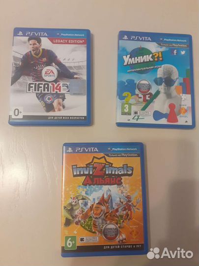 Диски на ps vita