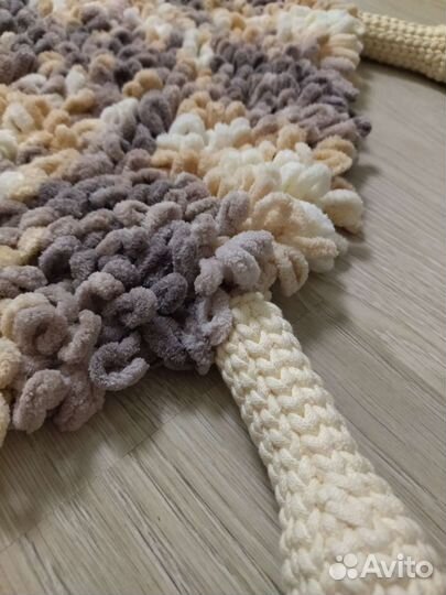 Вязаная игрушка, коврик, накидка 