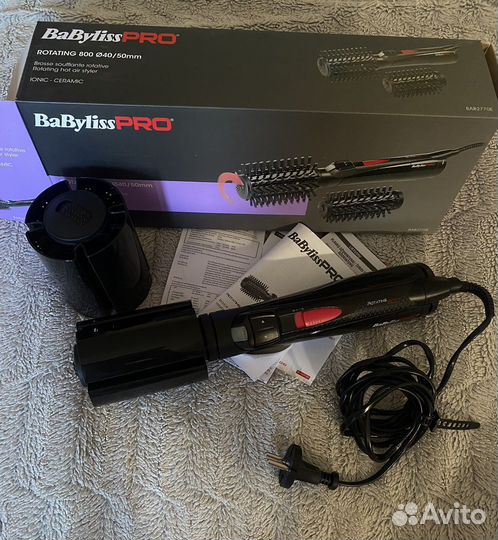 Фен щетка для укладки волос babyliss pro новая