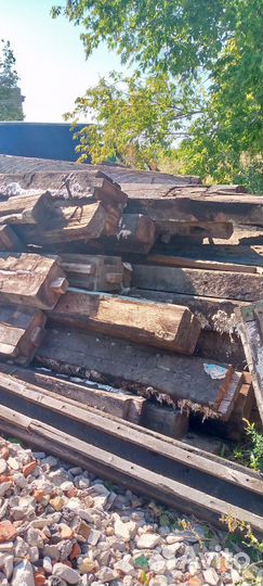 Продаю шпалы строительные