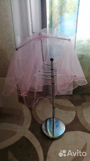 Розовая фата