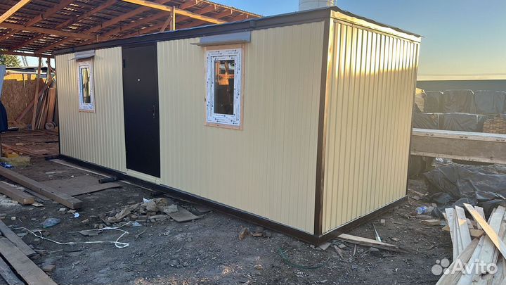 Жилой вагончик блок контейнер привезем за 6 часов
