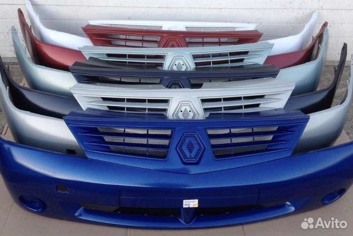 Передний бампер Рено Логан 1 2 Renault Logan