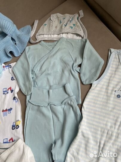 Вещи для новорожденного пакетом 56 62