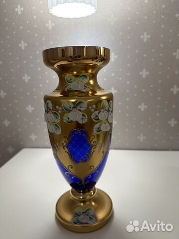 Ваза цветочная богемия