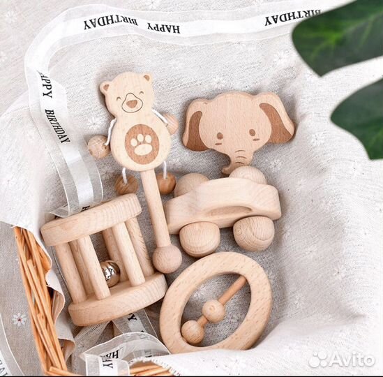 Деревянные погремушки