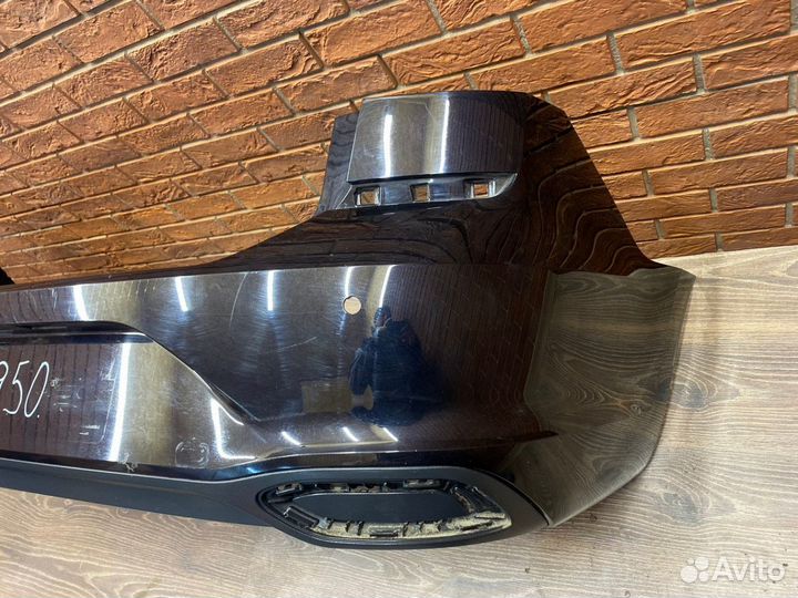 Бампер задний Volkswagen Polo (RUS) 2020+