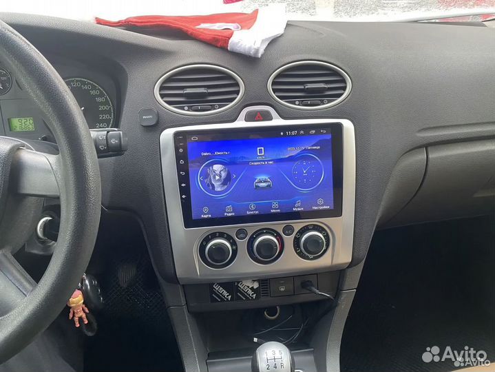 Магнитола Ford Focus 2 + камера в подарок