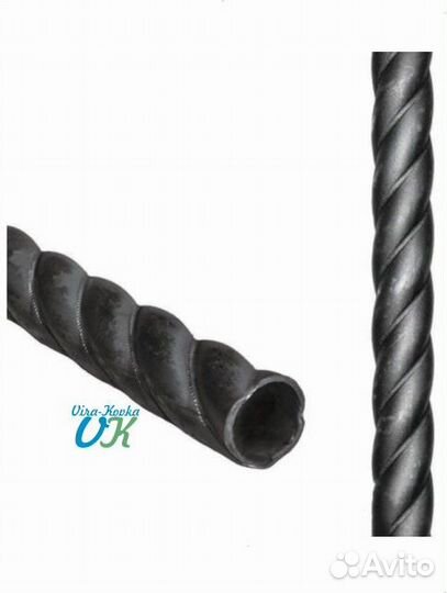 Труба витая (кованые элементы)