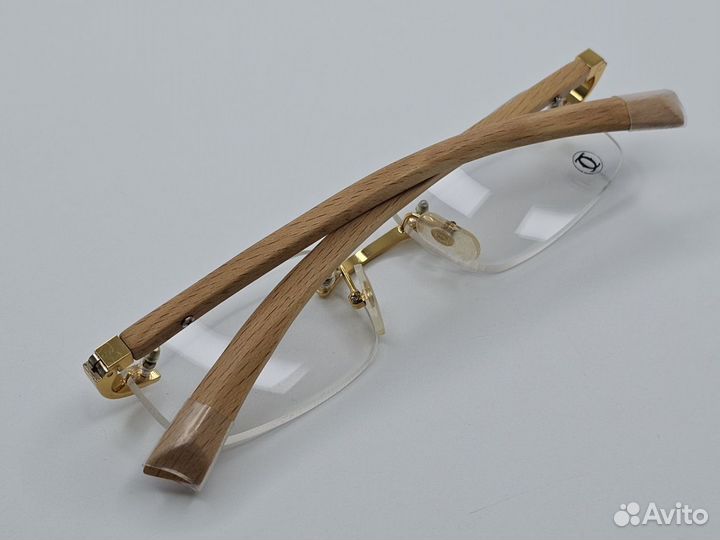 Оправа Cartier Wood Gold