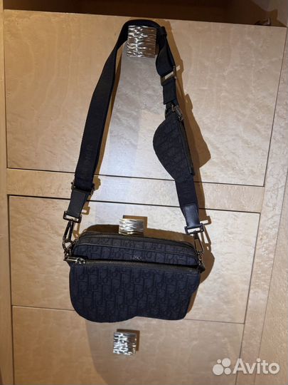 Сумка Christian Dior Saddle Triple Pouch