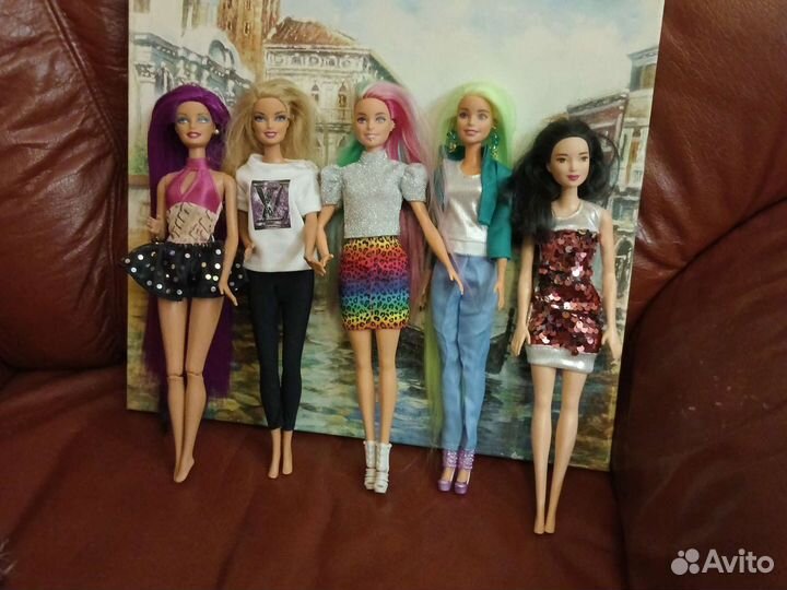 Куклы барби пакетом