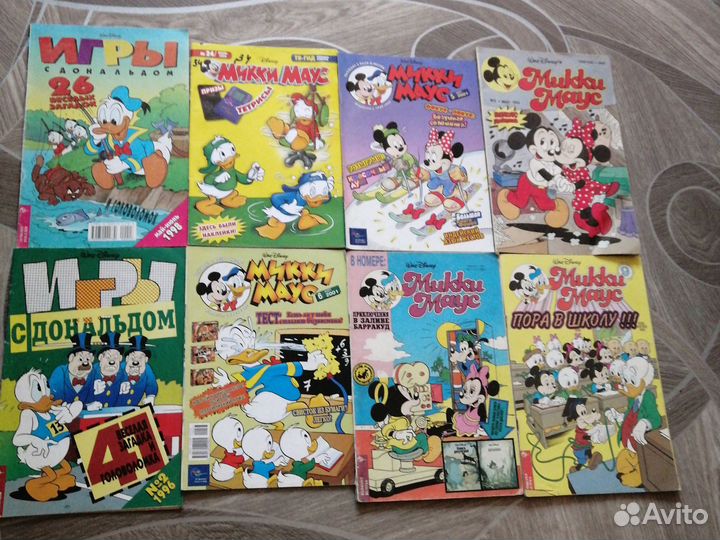 Журнал микки маус и русалочка