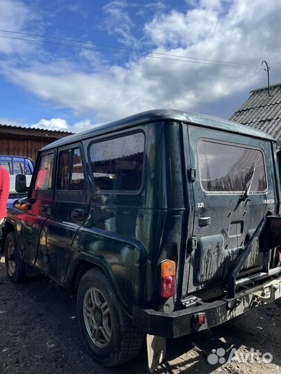 УАЗ Hunter 2.7 МТ, 2009, 156 609 км