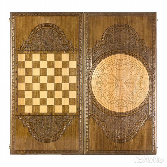 Нарды резные Армянский узор 60 х 60 см бук Армения 62892