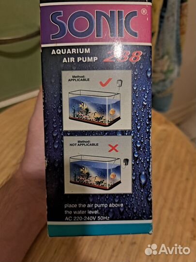 Помпа для аквариума sonic 288 (доставка есть)