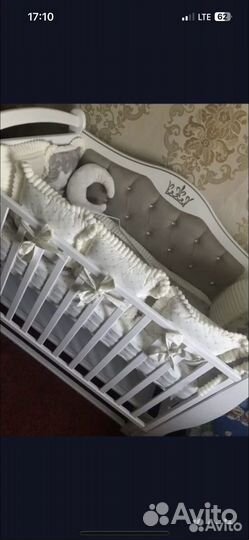 Бортики в кроватку комплект