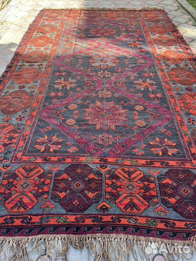 Ковёр сумах старинный ручной работа Д