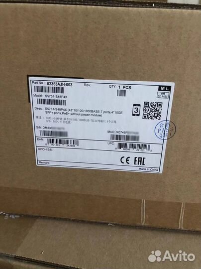 Коммутатор Huawei LS-S3328TP-EI-24S-DC, 02351416