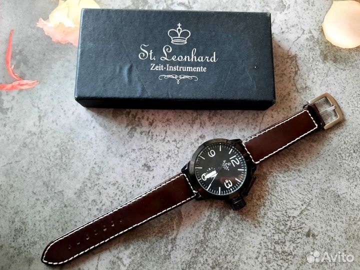 Мужские наручные часы механические st. Leonhard