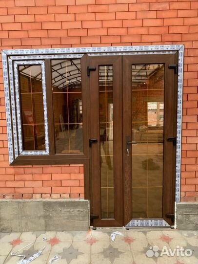 Пластиковые двери в рассрочку