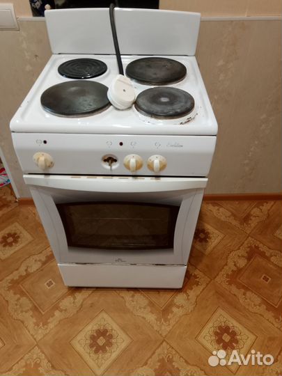 Электроплита с духовкой бу