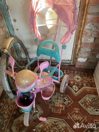 Велосипед коляска