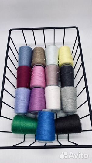 Катушки доп нити от пуха норки 15 шт